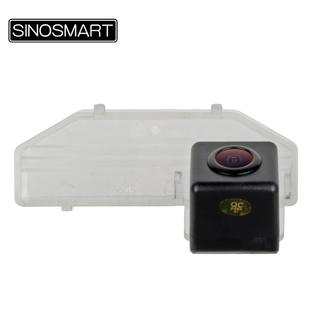 

SINOSMART In Stock Car Parking Reverse Backup Camera for Mazda 6 2009-2012/RX-8 Install in License Plate Light Hole