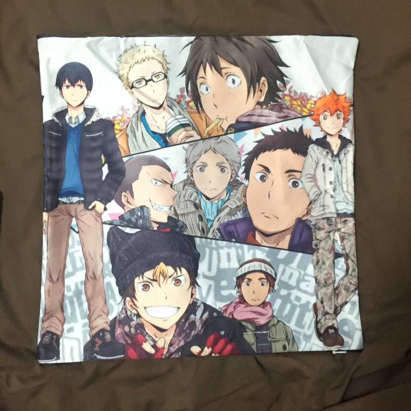 Аниме Haikyuu! Двусторонний наволочка чехол s обнимая Подушка Чехол для подушки