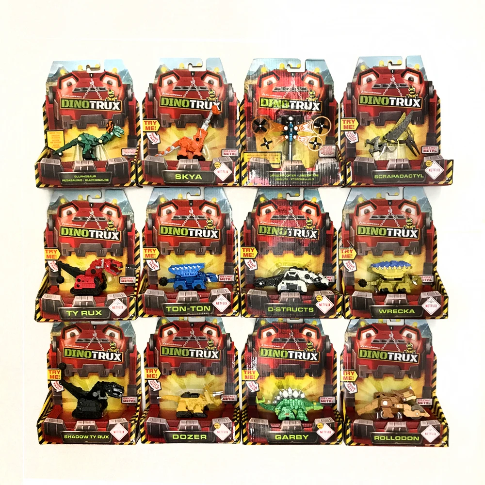 Kopen Dinosaurus Truck Verwijderbare Dinosaurus Speelgoed Auto voor Dinotrux Mini Modellen Nieuwe kinderen Geschenken Speelgoed Dinosaurus Modellen Mini kind Speelgoed