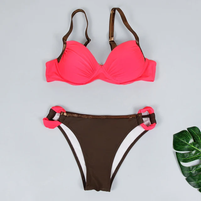 Nowy seksowny strój kąpielowy kobiety Bikini 2021 stałe Push Up stroje kąpielowe kobiety brazylijski Bikini zestaw kobiet strój kąpielowy biquini kąpiących tanie i dobre opinie Chisalis Patchwork CN (pochodzenie) Bezpłatny drut spandex POLIESTER Niska talia Bikinis Set bikini set WOMEN Dobrze pasuje do rozmiaru wybierz swój normalny rozmiar Nowy seksowny strój kąpielowy kobiety Bikini 2021 stałe Push Up stroje kąpielowe kobiety brazylijski Bikini zestaw kobiet strój kąpielowy biquini kąpiących tanie i dobre opinie Chisalis Patchwork CN (pochodzenie) Bezpłatny drut spandex POLIESTER Niska talia Bikinis Set bikini set WOMEN Dobrze pasuje do rozmiaru wybierz swój normalny rozmiar