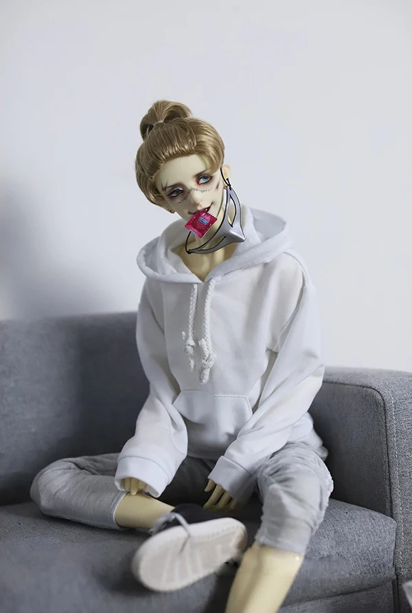Кукольное пальто BJD Повседневный капюшон подходит для 1/4 1/3 Uncle POPO68 SD17 SSDF ghost 2