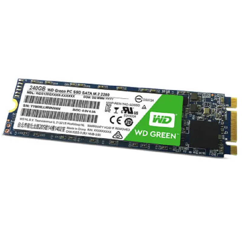 WD 2280 M.2 SSD M2 480GB 240GB 120GB Interne Solid State Drive SSD für 480G 120G 240G NGFF 22*80mm
