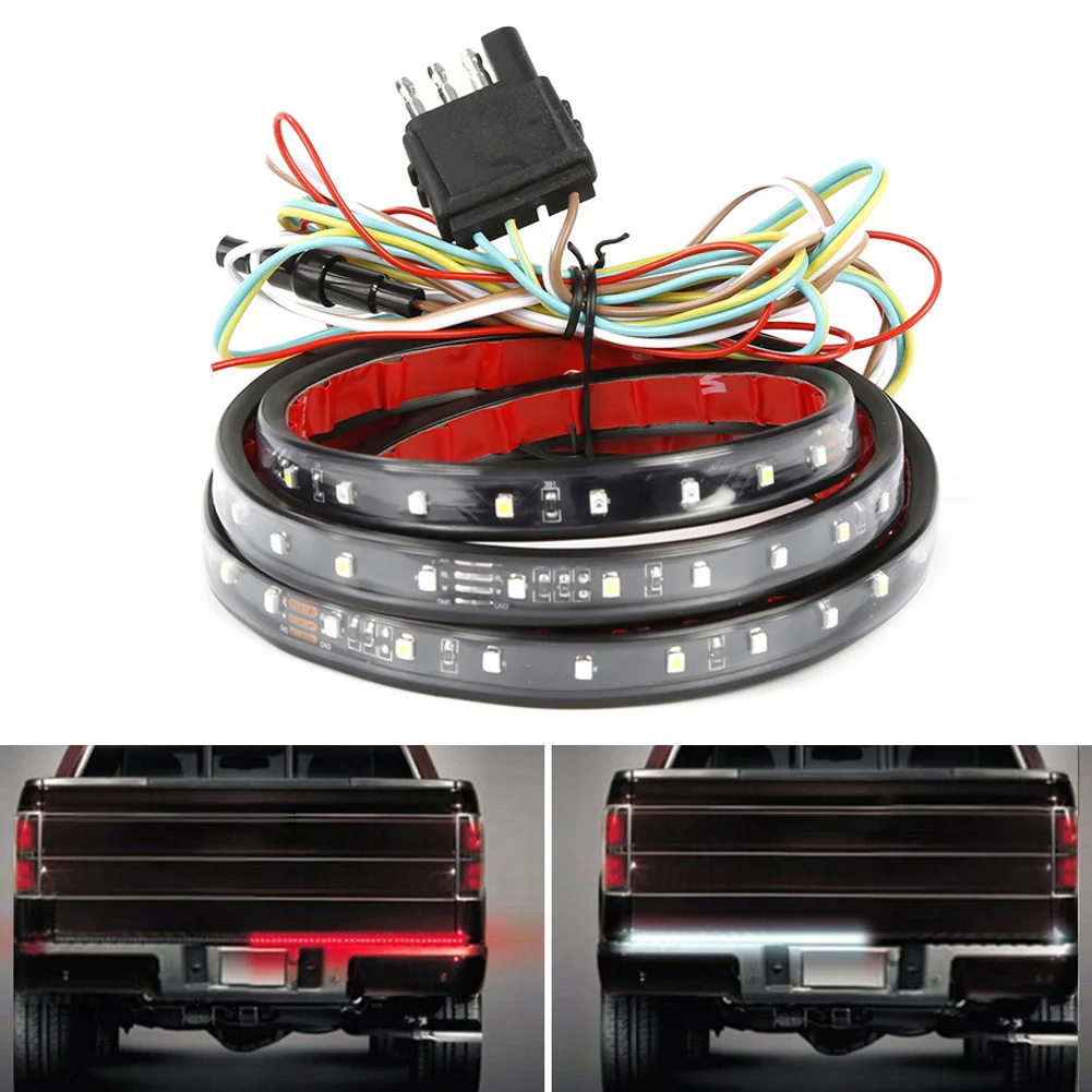 

Waterproof Bright 60" LED Strip 5 Function Tailgate Bar Reverse Brake Signal Light Fit for Most Truck SUV jeeps RV New