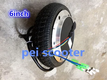 

6 inch scooter single shaft BLDC brushless non-gear dc hub motor phub-51