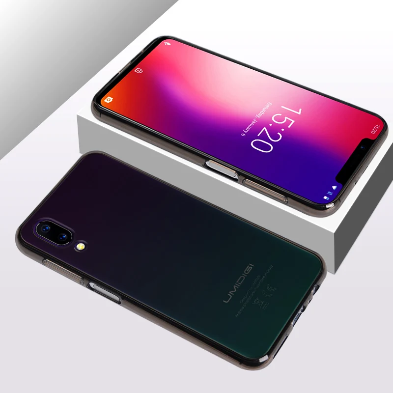 Роскошный мягкий силиконовый чехол из ТПУ для Umidigi One, защитный чехол для телефона s для Umidigi One Pro, чехол, капа, Fundas