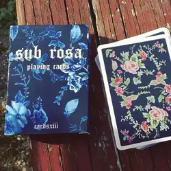 1 колода Sub Rosa игральные карты набор для покера Волшебные покерные карты фокусы для волшебника/коллекционера