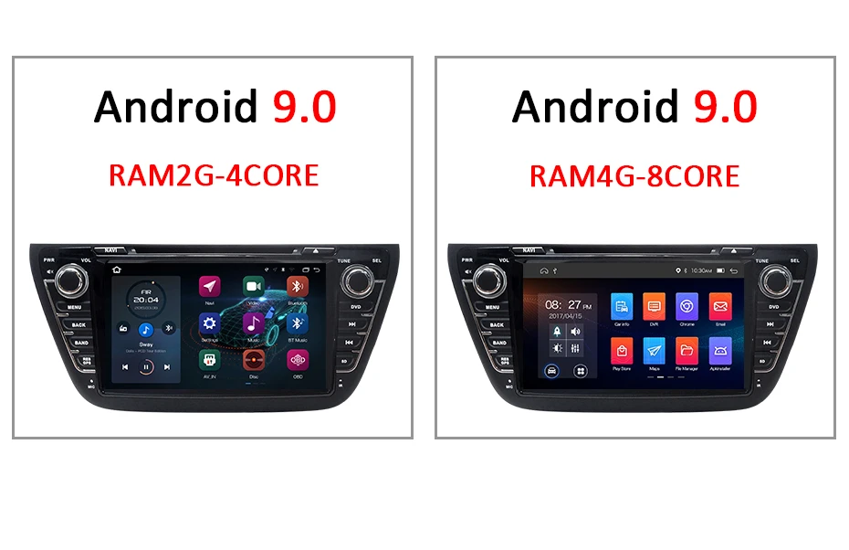 Best Android 9.0 4G 64G DSP IPS AV Output CAR DVD PLAYER For SUZUKI SX4 S-CROSS S CROSS 2014-2017 GPS navigation radio stereo 4