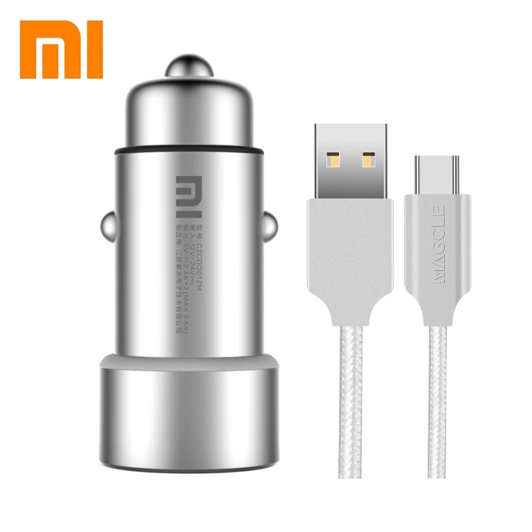 Автомобильное зарядное xiaomi