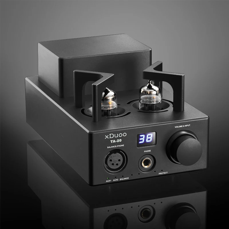 Best  XDUOO TA-20 12AU7 HIFI AUDIO High Performance Balanced Tube Headphone amplifier