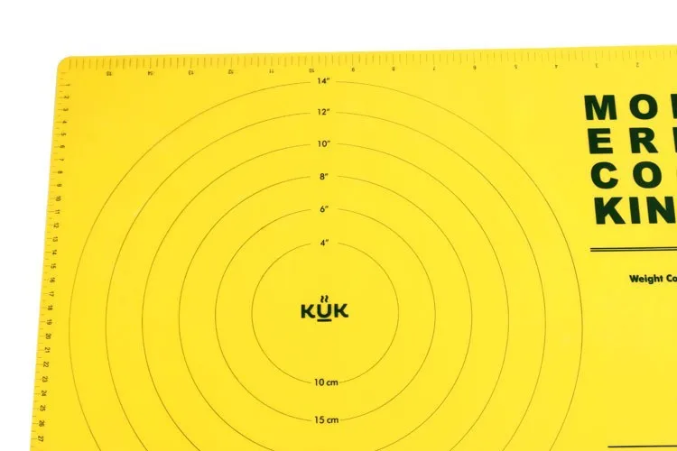Большой массивный инструмент для кондитерской помады силиконовая Рабочая раскатка, выпечка коврик с размерами(400*500 мм, желтый цвет)(00029