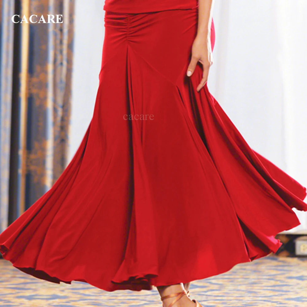 

Ballroom Skirt Dance Wear Modern Waltz Dresses Competition Skirts Flamenco Standard Stage Costume Female Dance Suit 0531