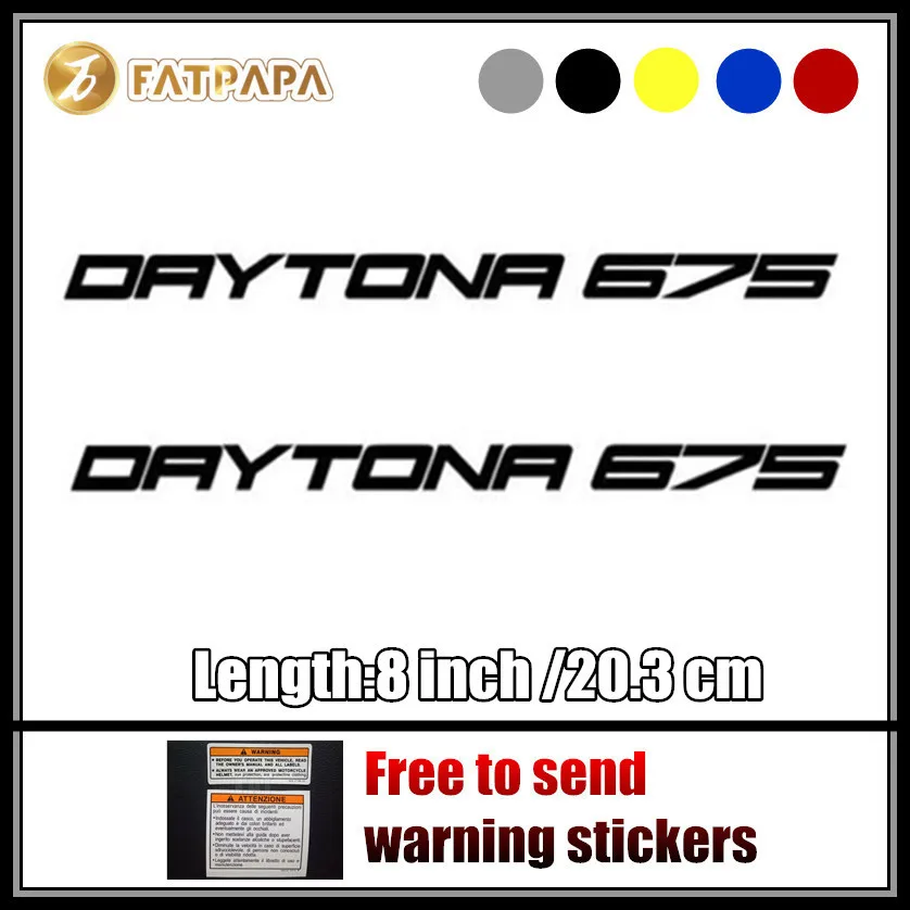 

motorcycle bike Fuel tank Wheels Fairing notebook Luggage helmet MOTO Sticker decals For Triumph Daytona 675