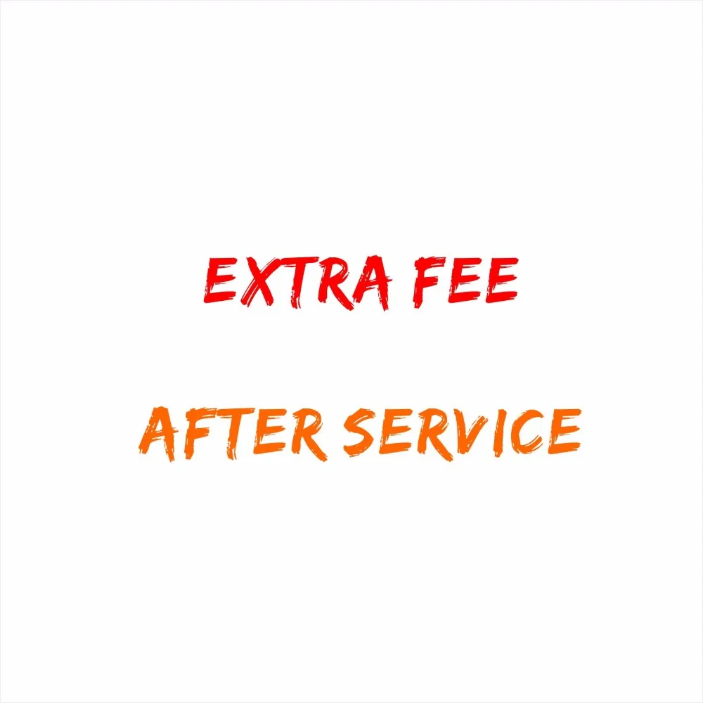 

Extra Fee link after service