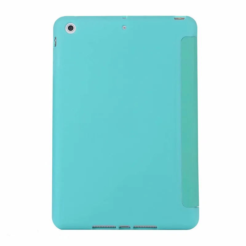 Чехол для iPad Mini 3 2 1 чехол ПУ кожа Силикон Мягкая задняя крышка с трехслойной