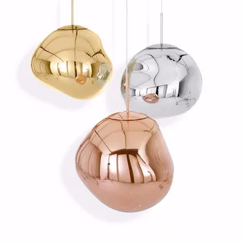 

Nordic Creative Simple Glass Personality Post Modern Lift Pulley Lighting Living Room Bedroom Restaurant Decor LED Pendant Light