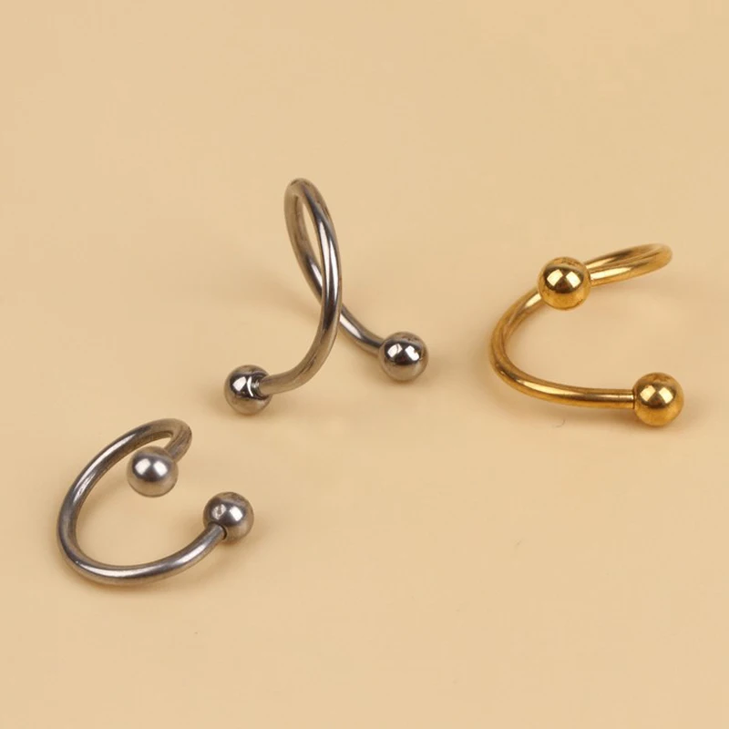 Кольцо для пирсинга из нержавеющей стали 4 шт./компл.|jewelry ring display|ring pearring box jewelry |