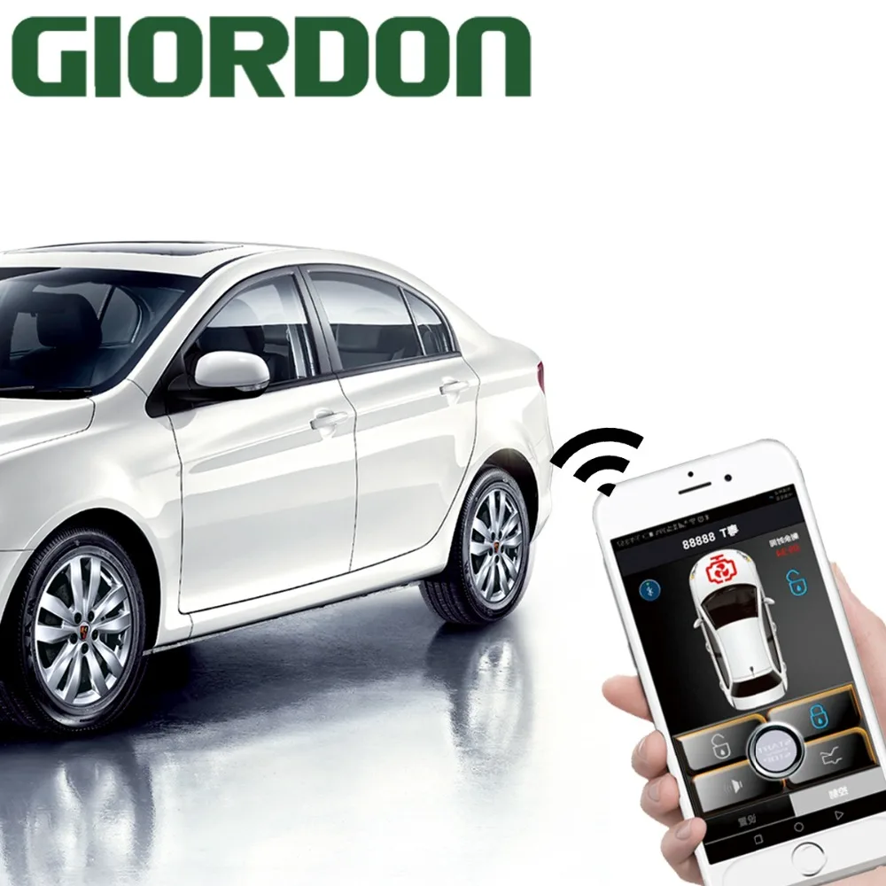 

Universal car keyless access, mobile phone induction car central control window reached to open the lock comfortable access