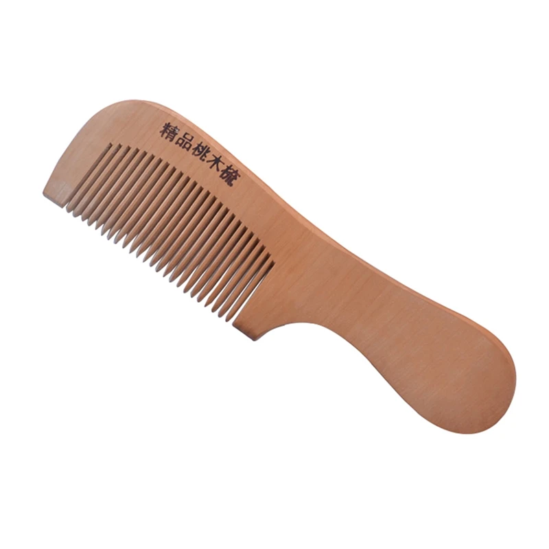 1 шт., безопасная мягкая деревянная щетка для волос для новорожденных, детская расческа для ухода за волосами, дизайн для душа