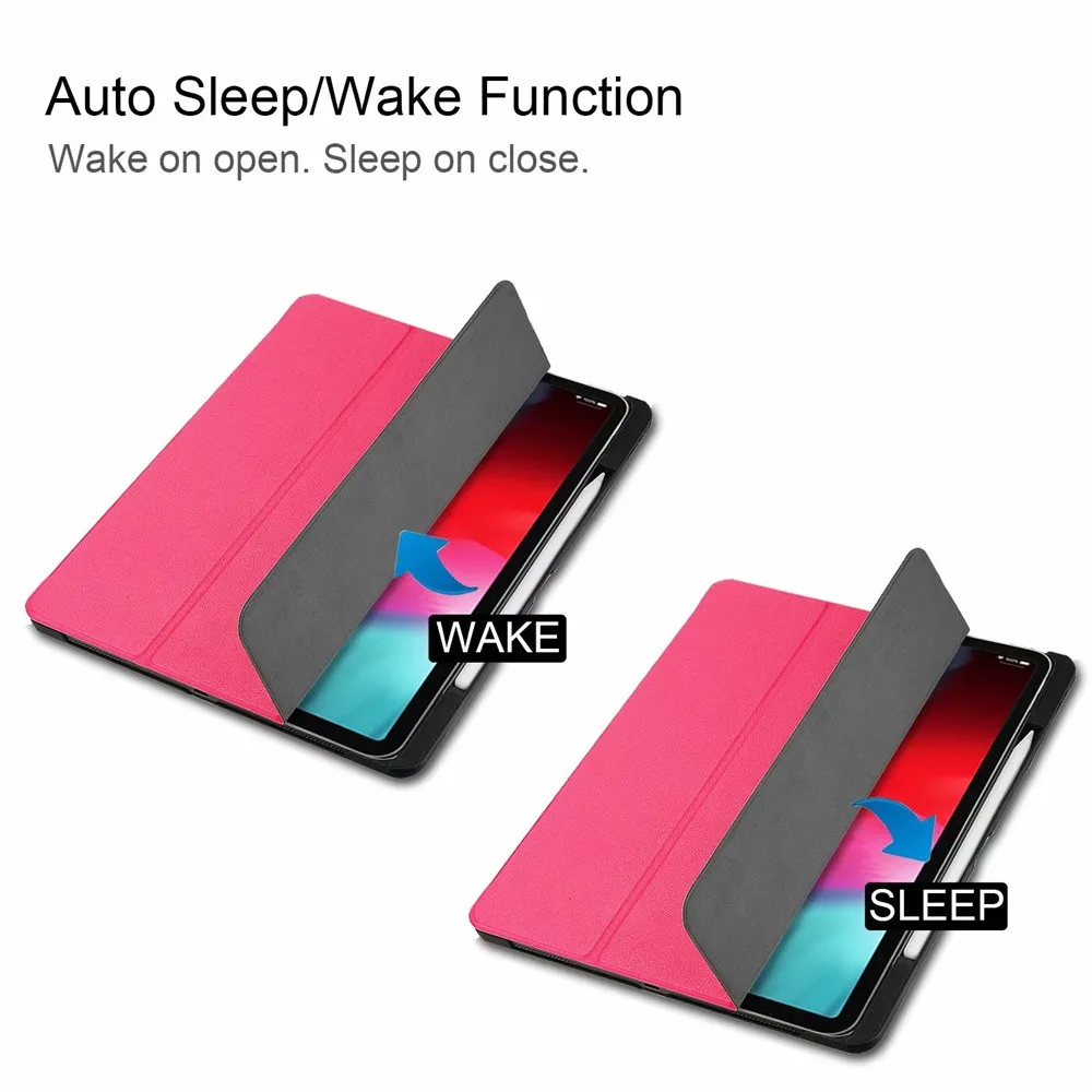 Прямая поставка Wake/Sleep Stand чехол с держателем карандаша для iPad Pro 12,9 дюйма горячие продажи чехлы