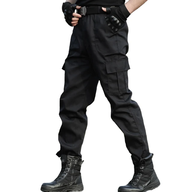 Tactical Trousers Cargo Pants Work Clothes Men Military Homme Special Forces SWAT Army Combat