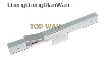 

ChengChengDianWan New Wireless Remote Sensor Bar Infrared Ray Inductor with Stand ABS Material For Wii Controller Console 5pcs
