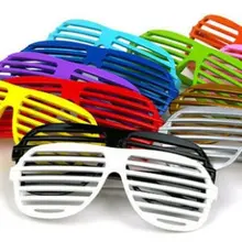 60X пар солнцезащитные очки жалюзи хип-хоп