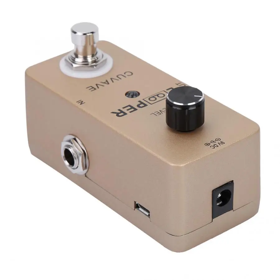 

Electric Guitar Durable Mini Looper Pedal Guitar Effect Pedal Full Metal Shell Guitar Accessories