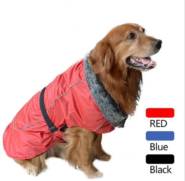 Top quality large dogs Waterproof clothing big dog fashion warm soft