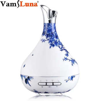 

Chinese Traditional Flora PorcelainMicrowave Intelligent Aromatherapy Machine Induction Ultrasonic Essential Oil Diffuser