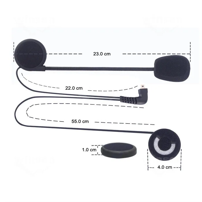 Freedconn наушники и зажим аксессуар для TCOM VB SC переговорный шлем Bluetooth мотоциклетный