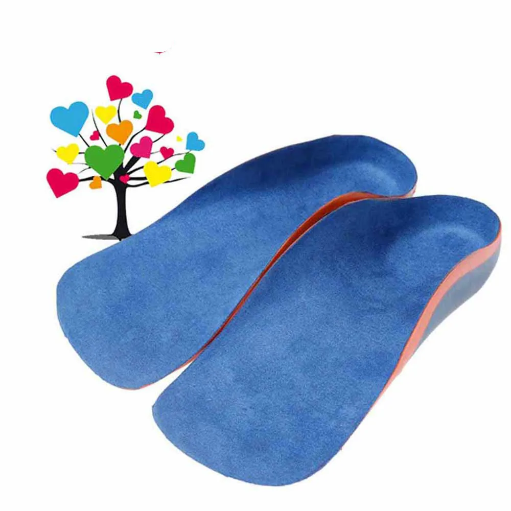 Children Kids Orthopedic Shoes Insoles Pads Flat Feet Arch Support Foot
