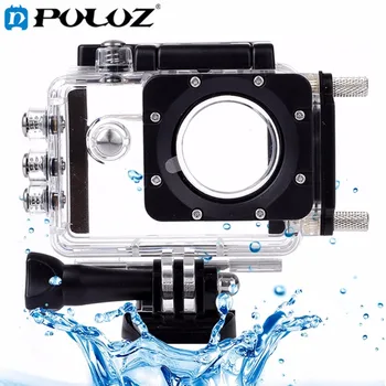 

PULUZ Waterproof Housing Protective Case Kits with Car Charger for SJCAM SJ5000/SJ5000 Plus/SJ5000 WiFi Underwater Sport Cameras