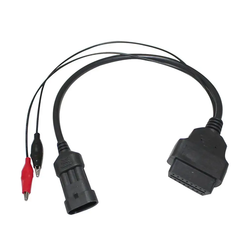 3 Pin до 16 Pin OBD2 разъем адаптера Диагностический кабель для Fiat Alfa Lancia