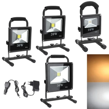 

Modern Portable LED Flood Lamp Floodlights 10W 20W 30W 50W Lighting Outdoor Emergency Camping night fishing Work Light