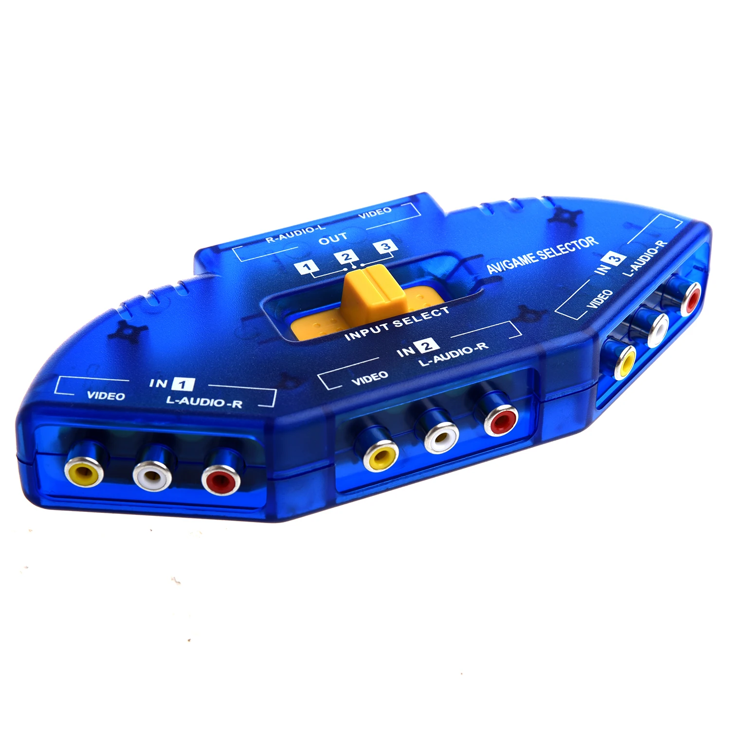 3 Way AV RCA коммутатор/splitter | Электроника