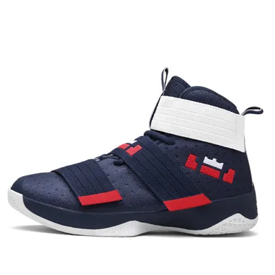 2019 profesional de baloncesto Lebron James alta formación de gimnasio botas tobillo botas de los hombres al aire libre zapatillas deportivo deporte|Calzado de baloncesto| -