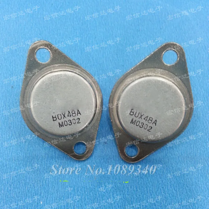 

5pcs/lot BUX48A NPN transistor gold seal transistor 15A / 450V / 175W TO-3 new original