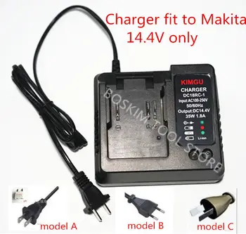 

110- 240V Charger Replace for Makita Li-ion Battery 14.4V DC18RA DC18SE BL1415 BL1430 BL1440 BL1450 BL1460 charger