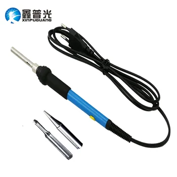 

XINPUGUANG 110V 220V 60W IRON SOLDERING GUN Electric Welding Solder 220V-240V Home Use DIY soalr cell Welding torch