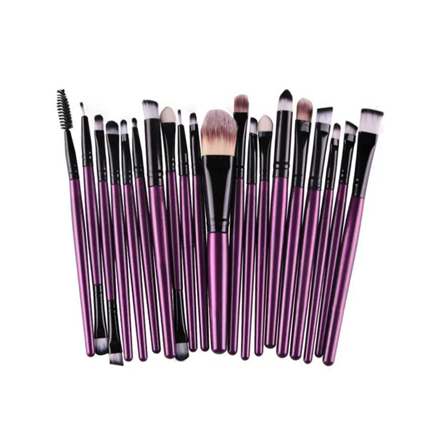 

Makeup Brush 20pcs/set Makeup Brush Set tools Make-up Toiletry Kit Wool Make Up Brush Set Drop Shipping