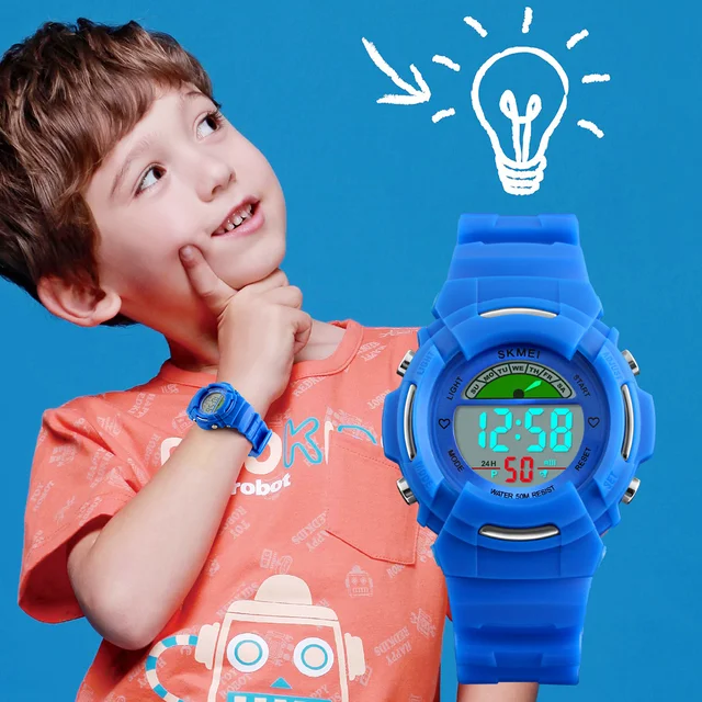 Children Watches Student Wrist Watch Waterproof Kids Watches Boys LED Digital Wa Children Watches Student Wrist Watch Waterproof Kids Watches Boys LED Digital Wa