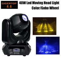 Tiptop сценический прожектор TP-L632 Новый 40 Вт светодиодный движущийся головной прожектор мини размер с Gobo/цветным колесом Многофункциональный 10/12 каналов - изображение