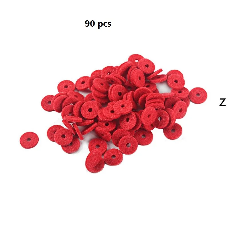 

90pcs Piano Keyboard Felt Front Rail Regulating Punching Repair Parts