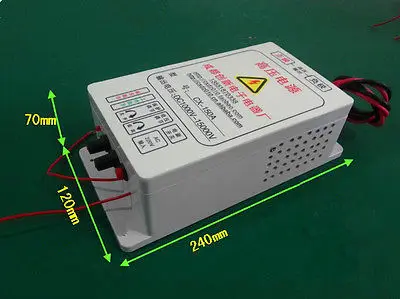 Новый высоковольтный электростатический генератор 3 кВ ~ 15 в воздухоочиститель