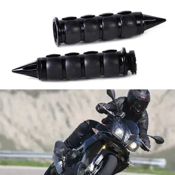 

beler 1Pair 1" 25mm Black Motorcycle Hand Grips Handlebar Throttle fit for Harley Dyna Wide Glide Fat Boy Screamming Eagle