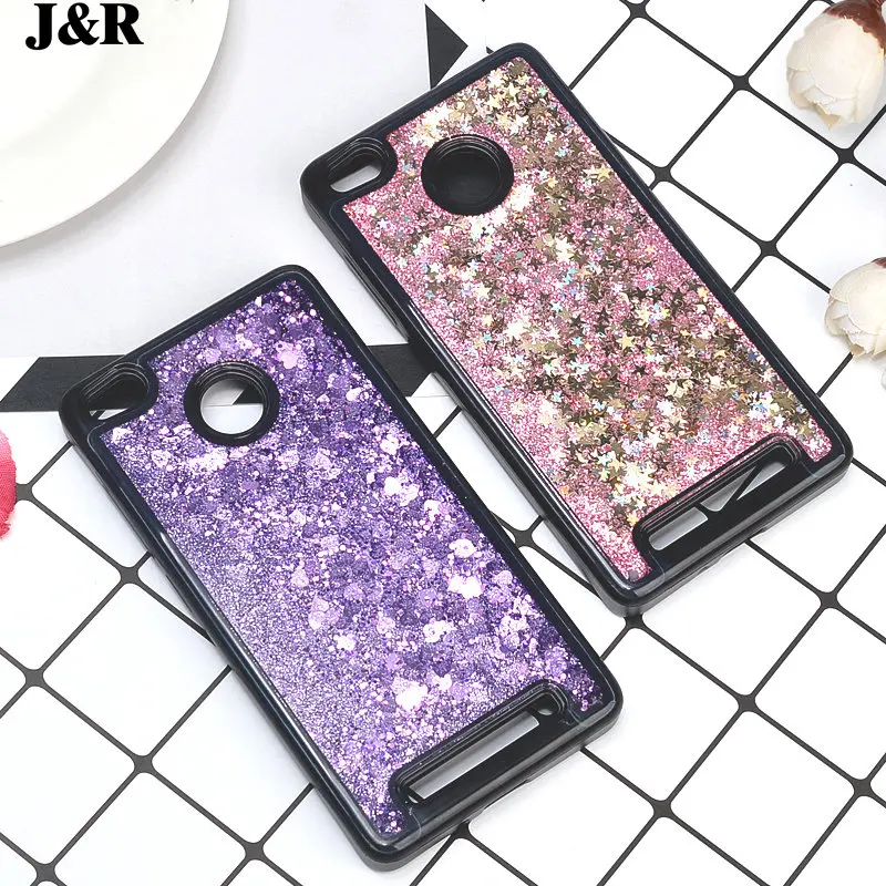 For Xiaomi Redmi 3S Case Silicone Cover For Xiomi Redmi 3S 3 S 3X Pro Prime Cases Glitter Liquid Soft TPU Phone Bag Dynamic Sand