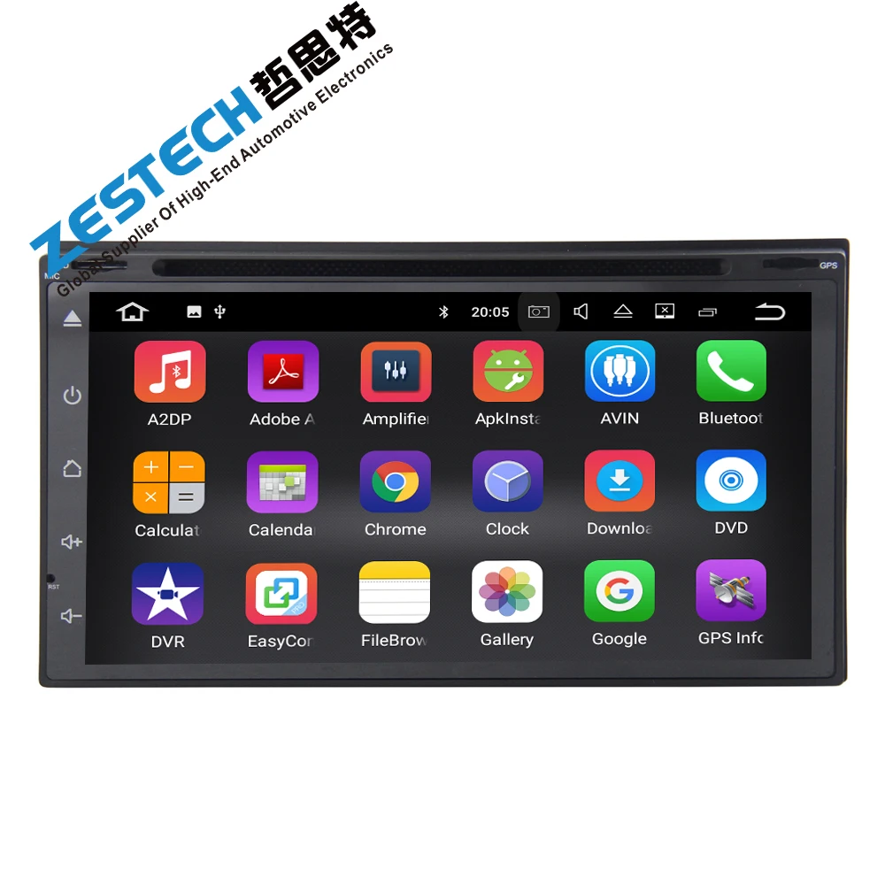 Flash Deal 6.95 inch android 7.1 full touch screen universal car dvd player for Nissan/ Hyundai unit with radi/gps/wifi/3g/obd2/camera/tv 2