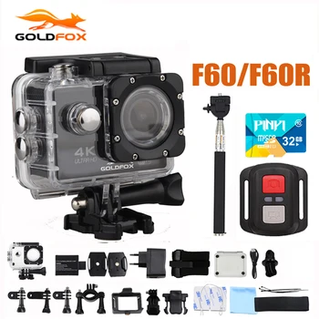 

Action Camera Ultra HD 4K 30FPS WIFI 2.0Inch Sport Camera 30M Go Waterproof Pro Cam 16MP 170D Bike Helmet Video Recording Camera