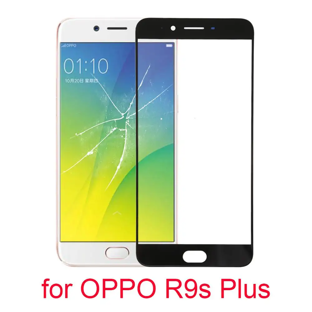 6 ″для OPPO R9s Plus Сенсорная панель передний экран внешняя стеклянная линза для OPPO R9s Plus запасные части для ремонта