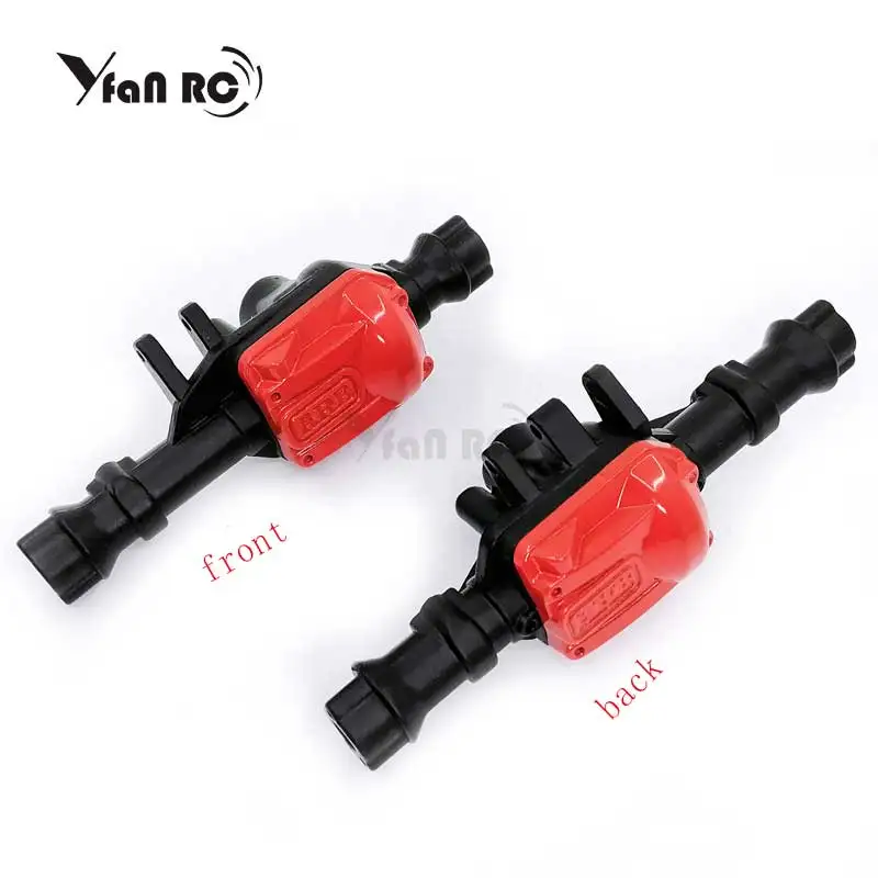 

RC 1/10 Crawler Car Alloy Front And Rear Axle Shell For RC Cars Axial TRX4 TRX-4 Rock Crawler Parts Upgraded
